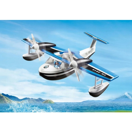 Klocki Playmobil Action Policyjny Samolot 9436